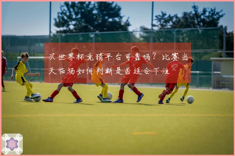 买世界杯竞猜平台可靠吗？比赛当天临场如何判断是否适合下注