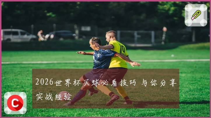 2026世界杯买球必看技巧 与你分享实战经验